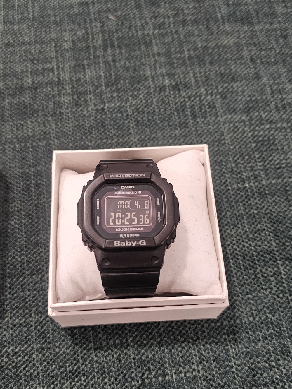 Casio Baby-G Black Digital Solar Watch